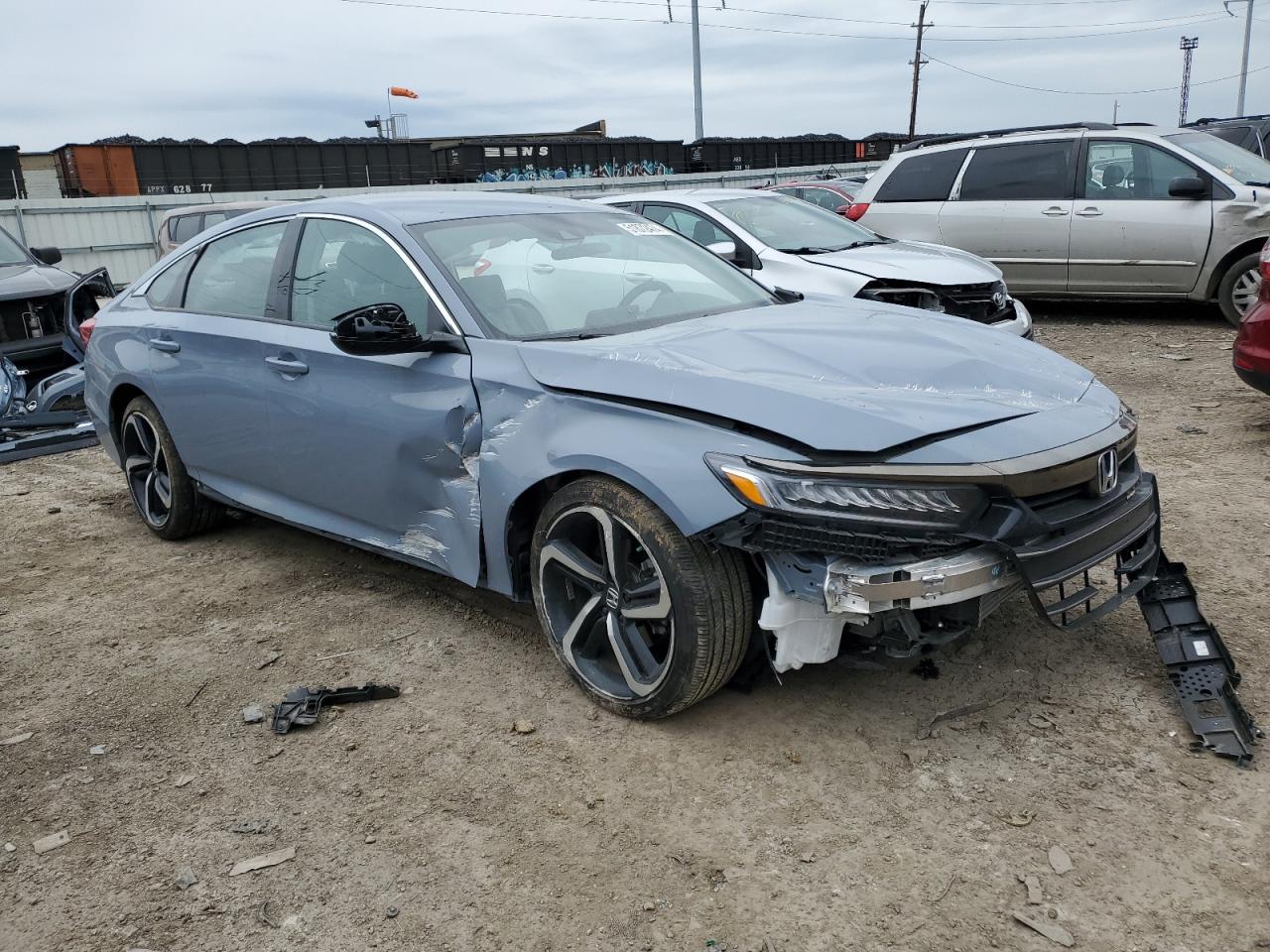 1HGCV1F45NA102797 2022 Honda Accord Sport Se