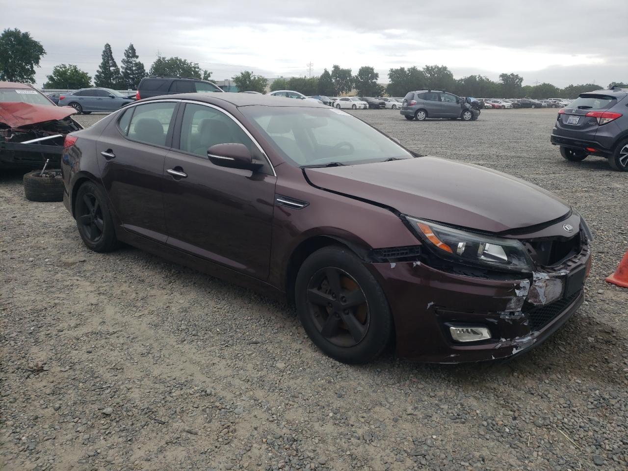 2015 Kia Optima Lx vin: 5XXGM4A7XFG431815