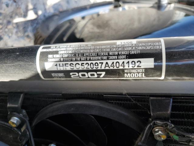 2007 HONDA VTX 1HFSC52097A404192