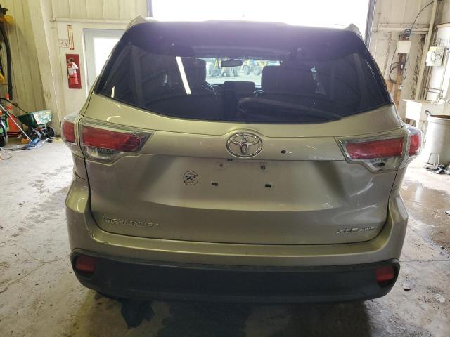 VIN 5TDJKRFH6ES066640 2014 Toyota Highlander, Xle no.6