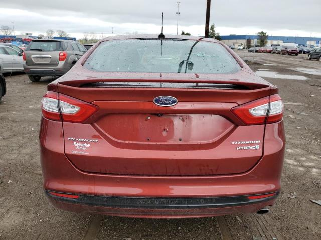 2014 Ford Fusion Titanium Hev VIN: 3FA6P0RU4ER176011 Lot: 51708014