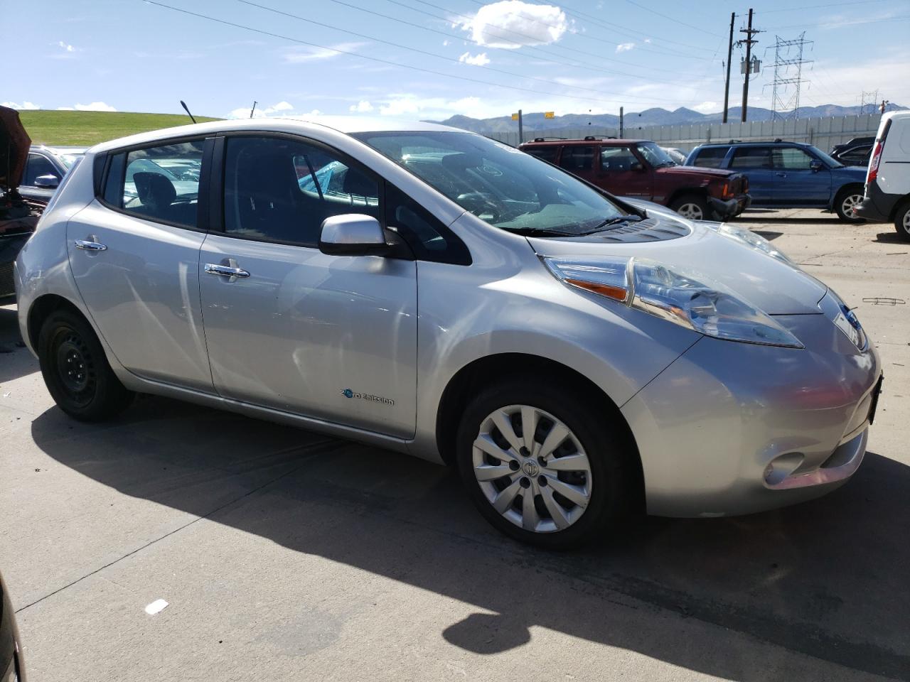 2014 Nissan Leaf S vin: 1N4AZ0CP9EC333120