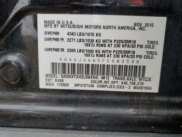 2015 MITSUBISHI RVR GT 4A4AJ4AW5FE609598