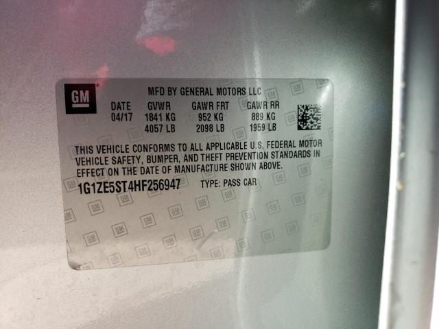 2017 Chevrolet Malibu Lt VIN: 1G1ZE5ST4HF256947 Lot: 51595284