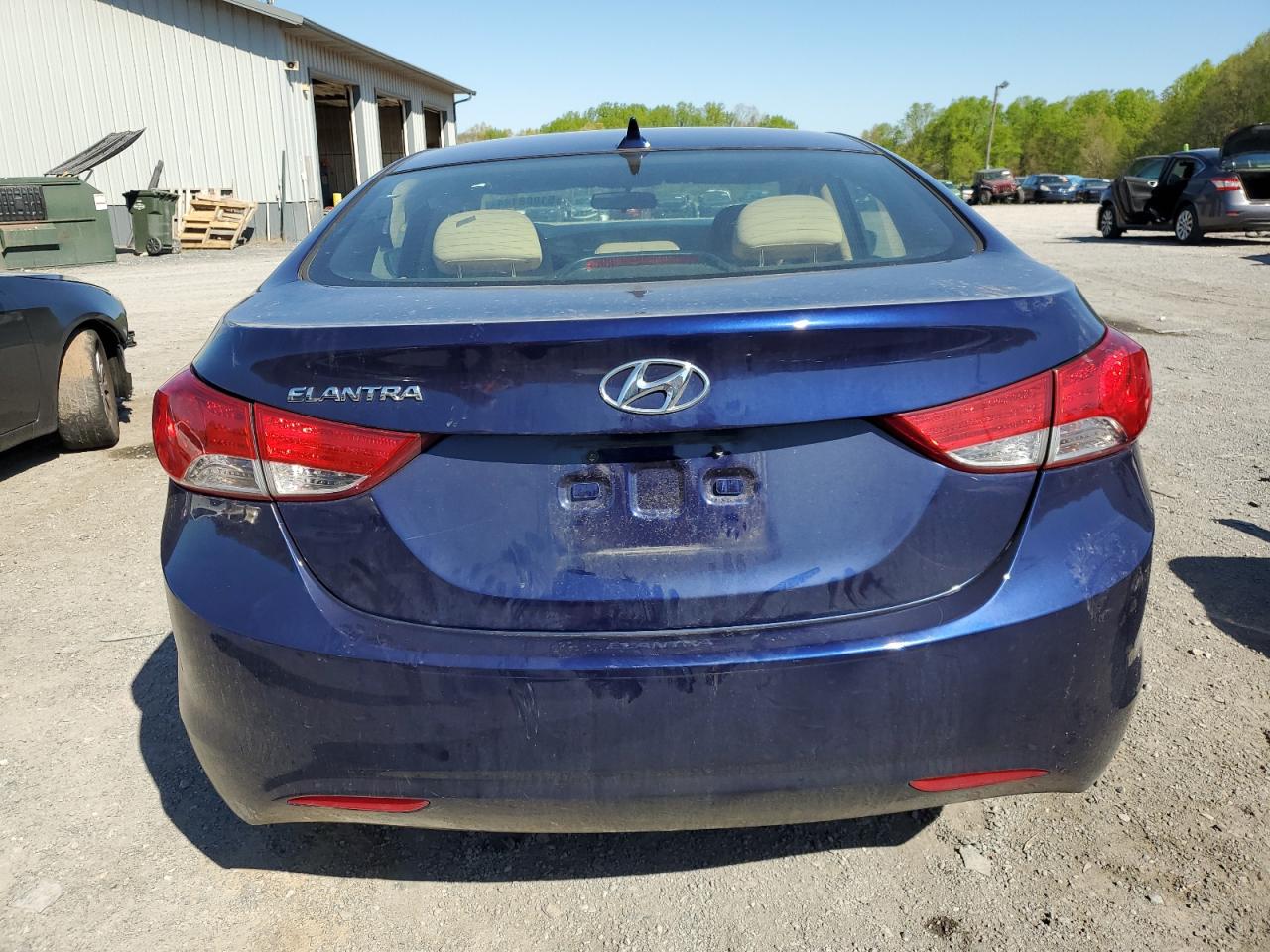 5NPDH4AEXDH400619 2013 Hyundai Elantra Gls