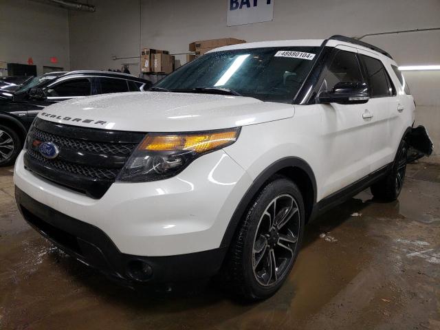 Lot #2455131473 2015 FORD EXPLORER S salvage car