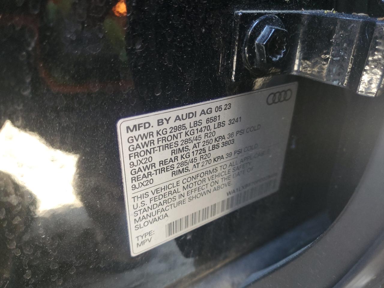WA1LXBF70PD025485 AUDI Q7 2023