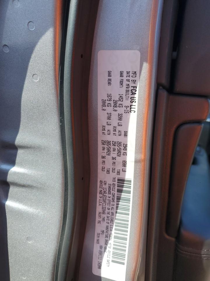 1C4RJECG0FC132046 2015 Jeep Grand Cherokee Overland