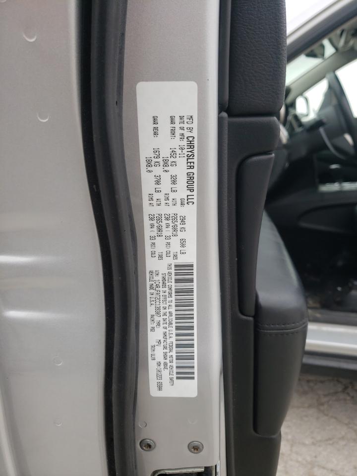 1C4RJFAT2CC139307 2012 Jeep Grand Cherokee Laredo