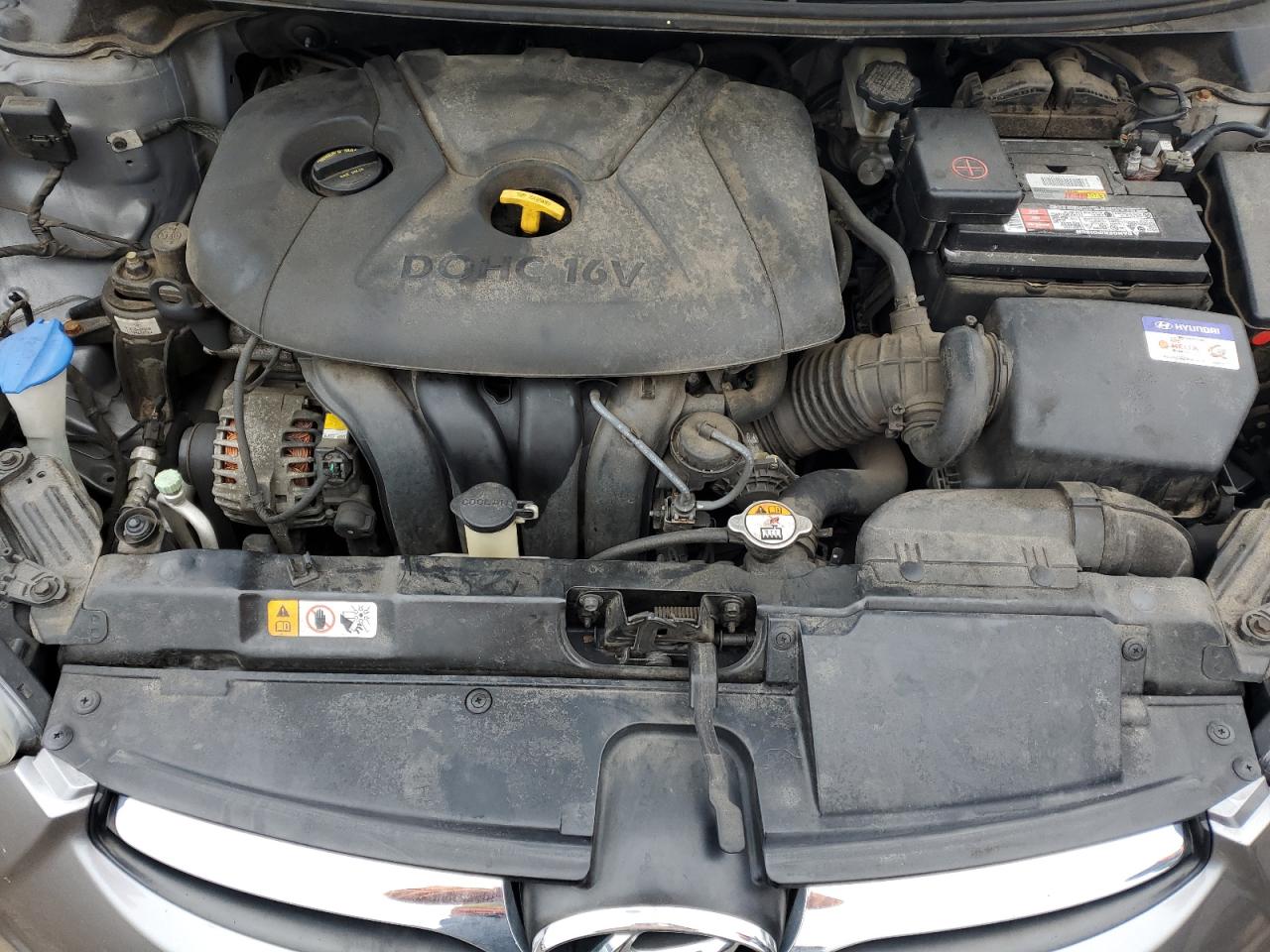 KMHDH4AE8DU972841 2013 Hyundai Elantra Gls