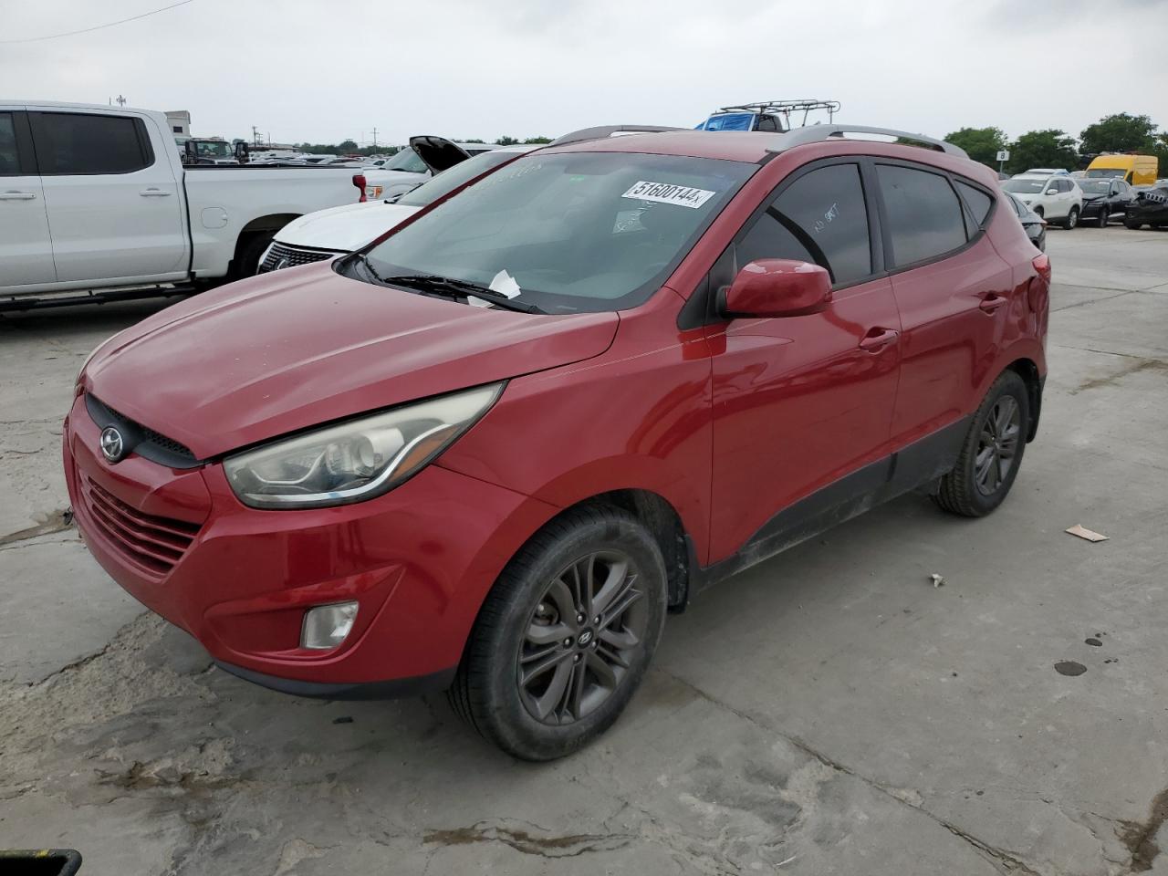 KM8JU3AG9EU927158 2014 Hyundai Tucson Gls