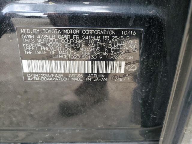 2017 Lexus Is 350 VIN: JTHCE1D20H5013019 Lot: 56401914