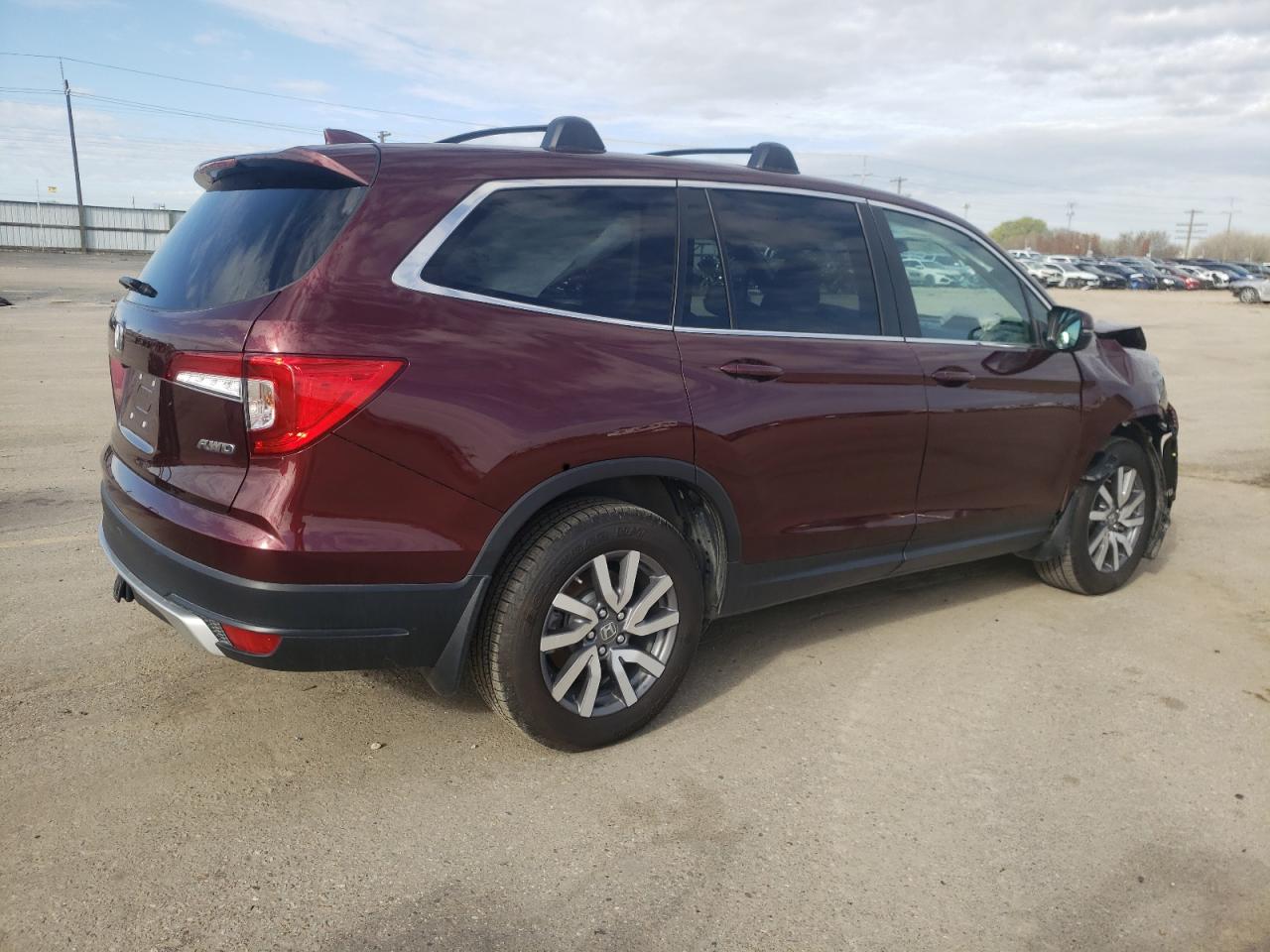 2020 Honda Pilot Exl vin: 5FNYF6H51LB039061