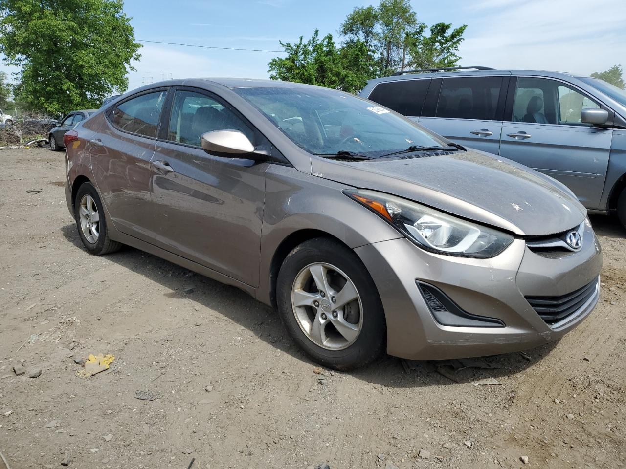 5NPDH4AE8EH487681 2014 Hyundai Elantra Se