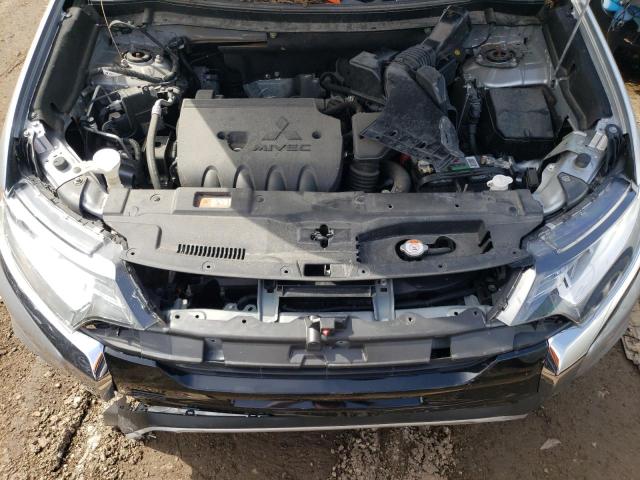 Lot #2494156694 2019 MITSUBISHI OUTLANDER salvage car