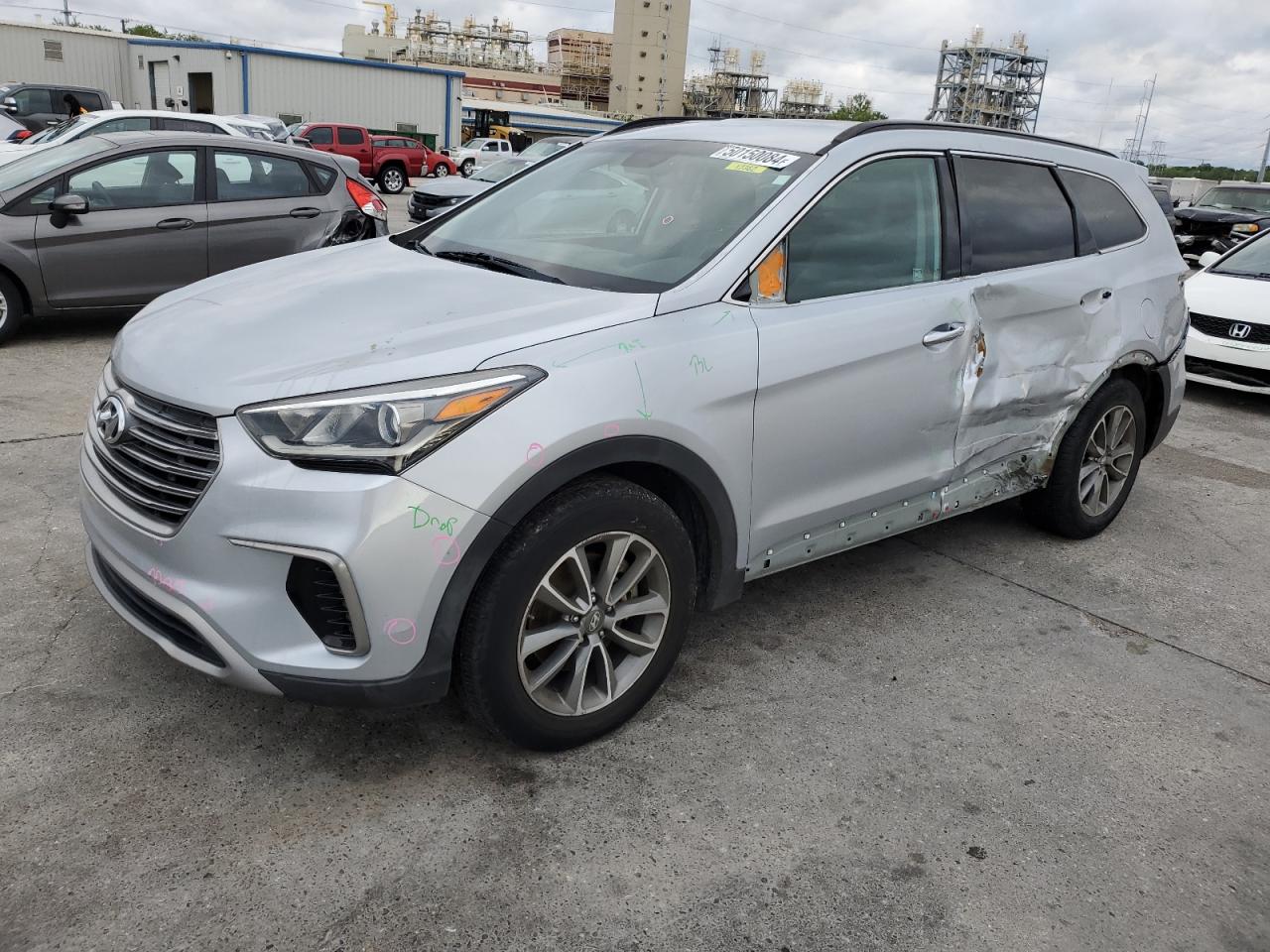 2018 Hyundai Santa Fe Se vin: KM8SM4HF1JU270857