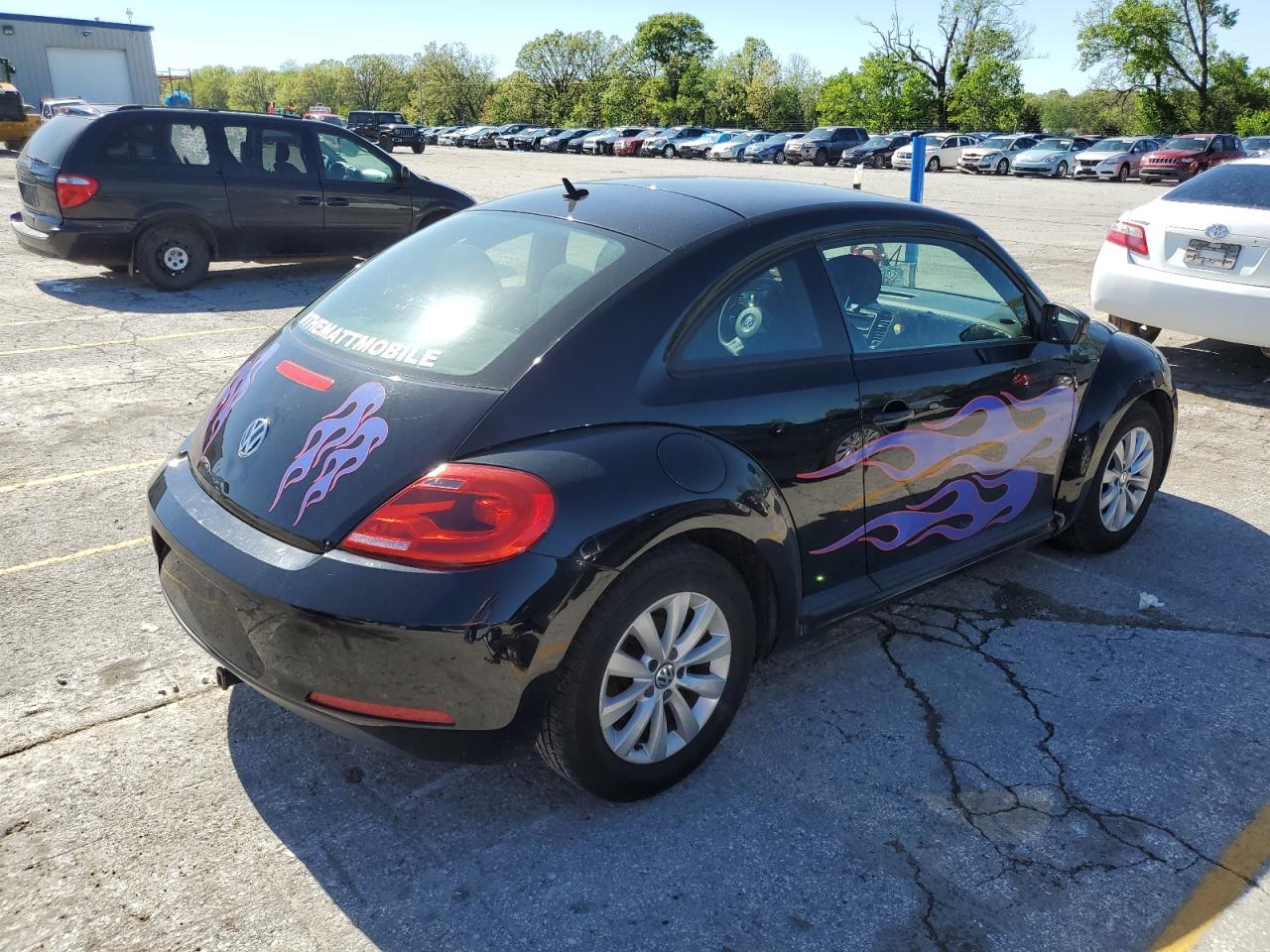 2014 Volkswagen Beetle vin: 3VWFP7AT7EM624614