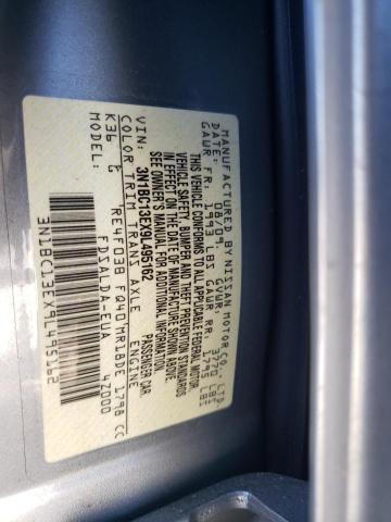 2009 Nissan Versa S VIN: 3N1BC13EX9L495162 Lot: 52354934