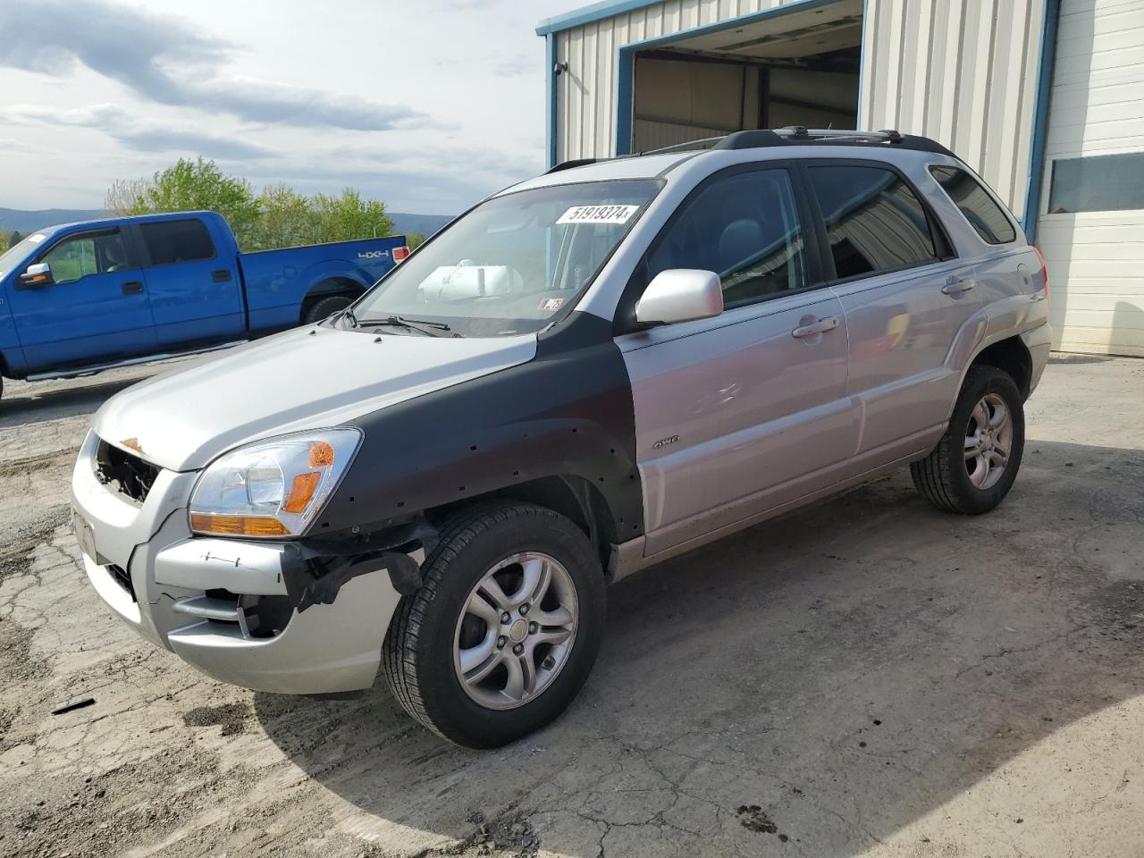 KNDJE723X87474899 2008 Kia Sportage Ex