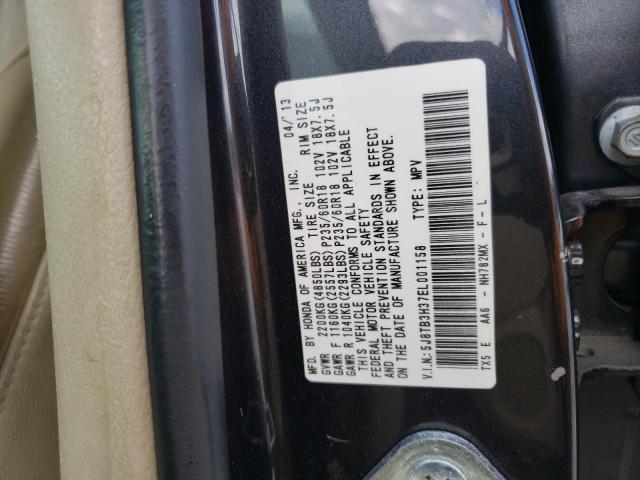 VIN 5J8TB3H37EL001158 2014 Acura RDX no.14