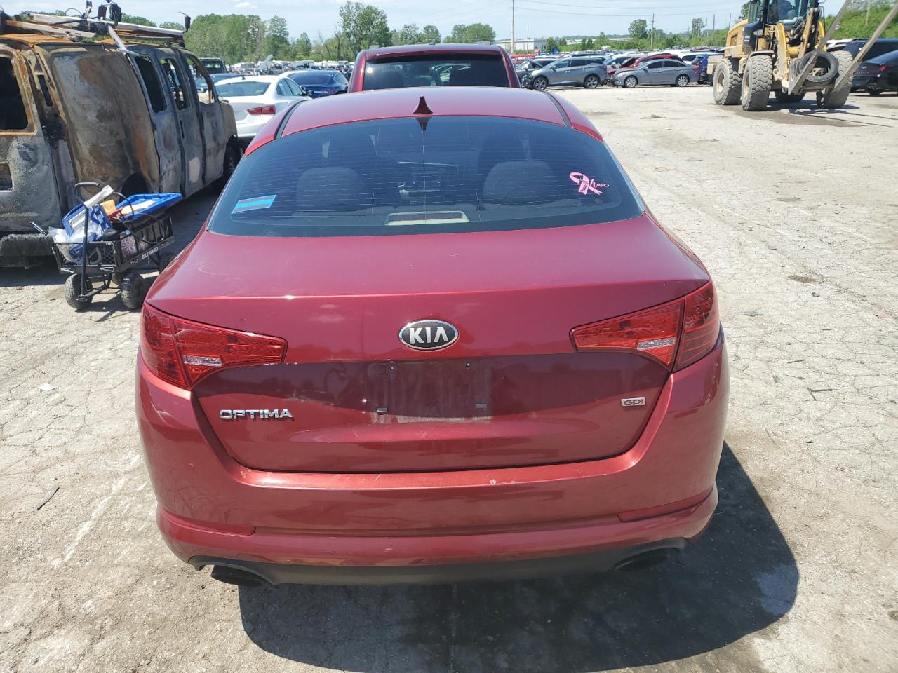 5XXGM4A76DG144744 2013 Kia Optima Lx