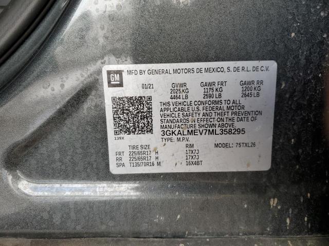 2021 GMC TERRAIN SL - 3GKALMEV7ML358295