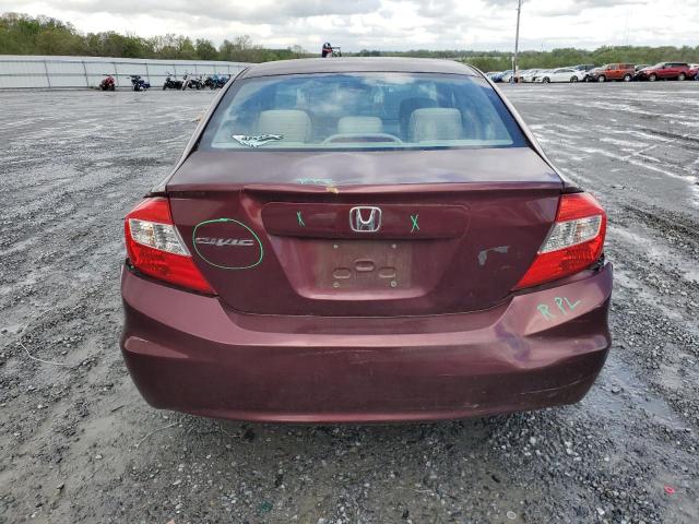 2012 Honda Civic Lx VIN: 2HGFB2F5XCH572715 Lot: 50473214