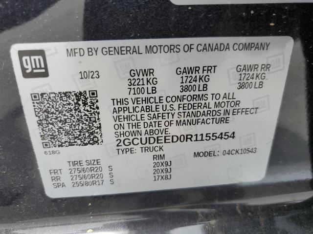 2GCUDEED0R1155454 Chevrolet All Models SILVERADO 12