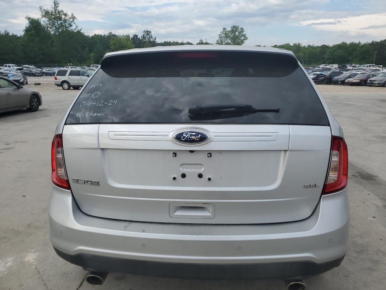 2012 Ford Edge Sel vin: 2FMDK3JC1CBA77755