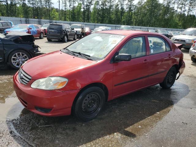 Lot #2475273391 2003 TOYOTA COROLLA CE salvage car