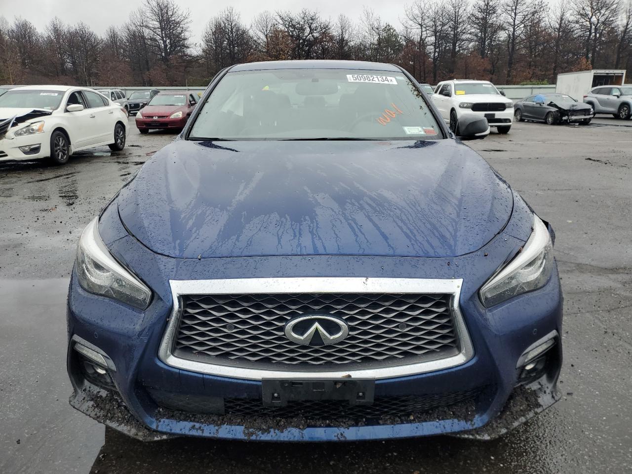 JN1FV7AR7KM801296 2019 Infiniti Q50 Red Sport 400