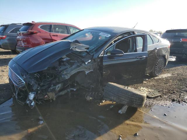 Lot #2503127786 2017 FORD FUSION TIT salvage car