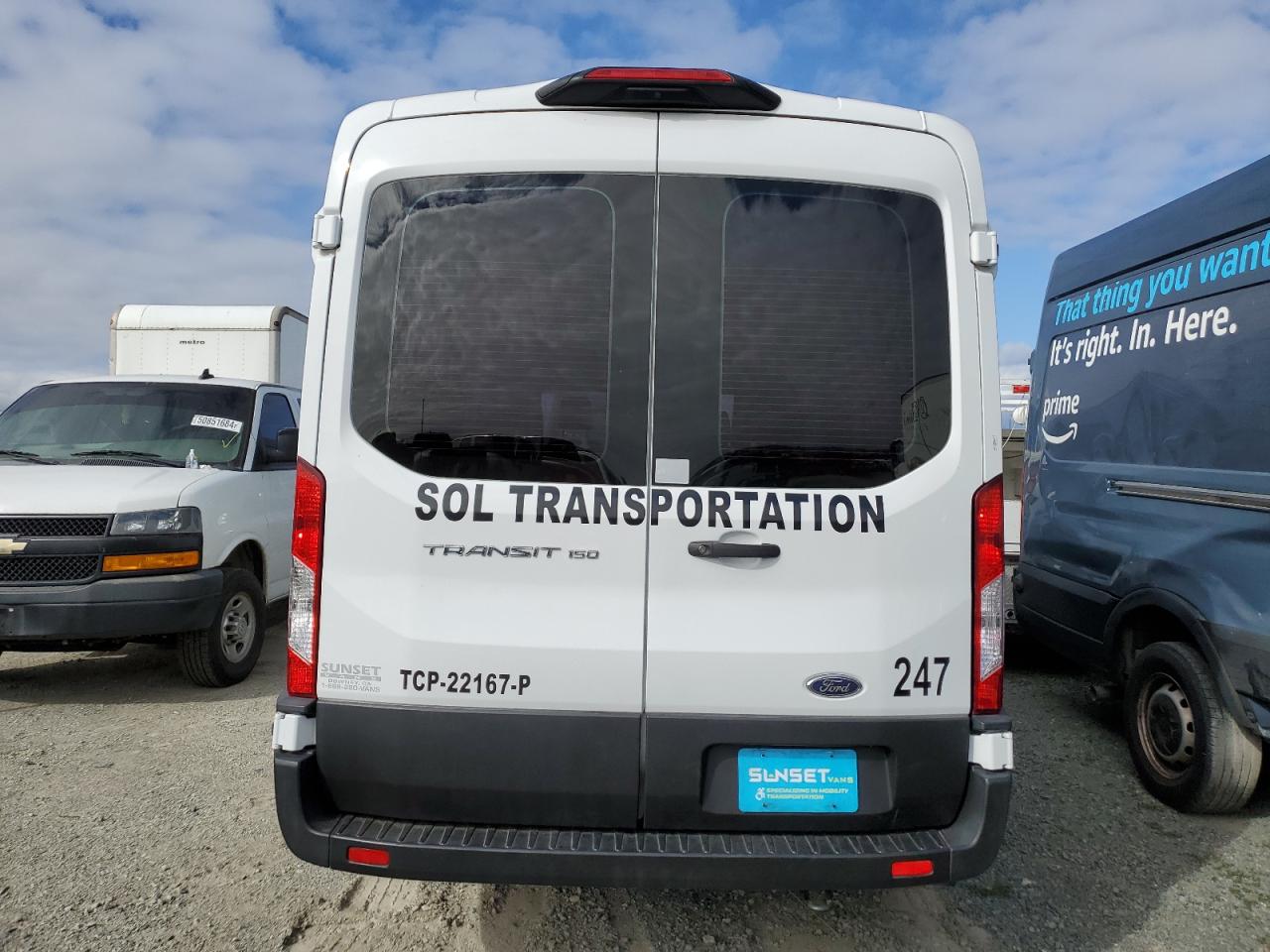 1FTYE1C80NKA32163 FORD TRANSIT 2022