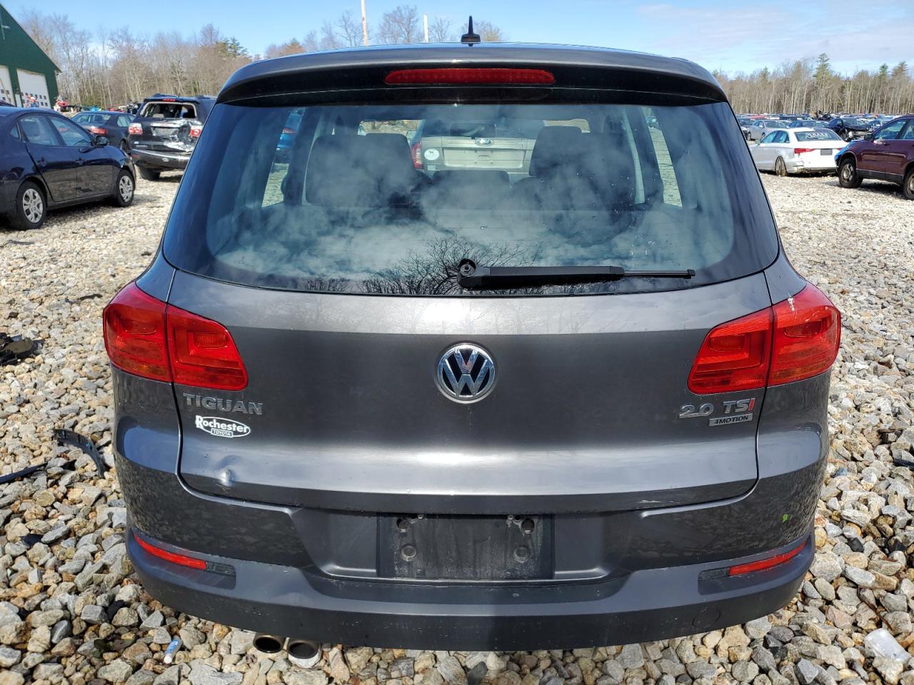 WVGBV3AX9EW552121 2014 Volkswagen Tiguan S