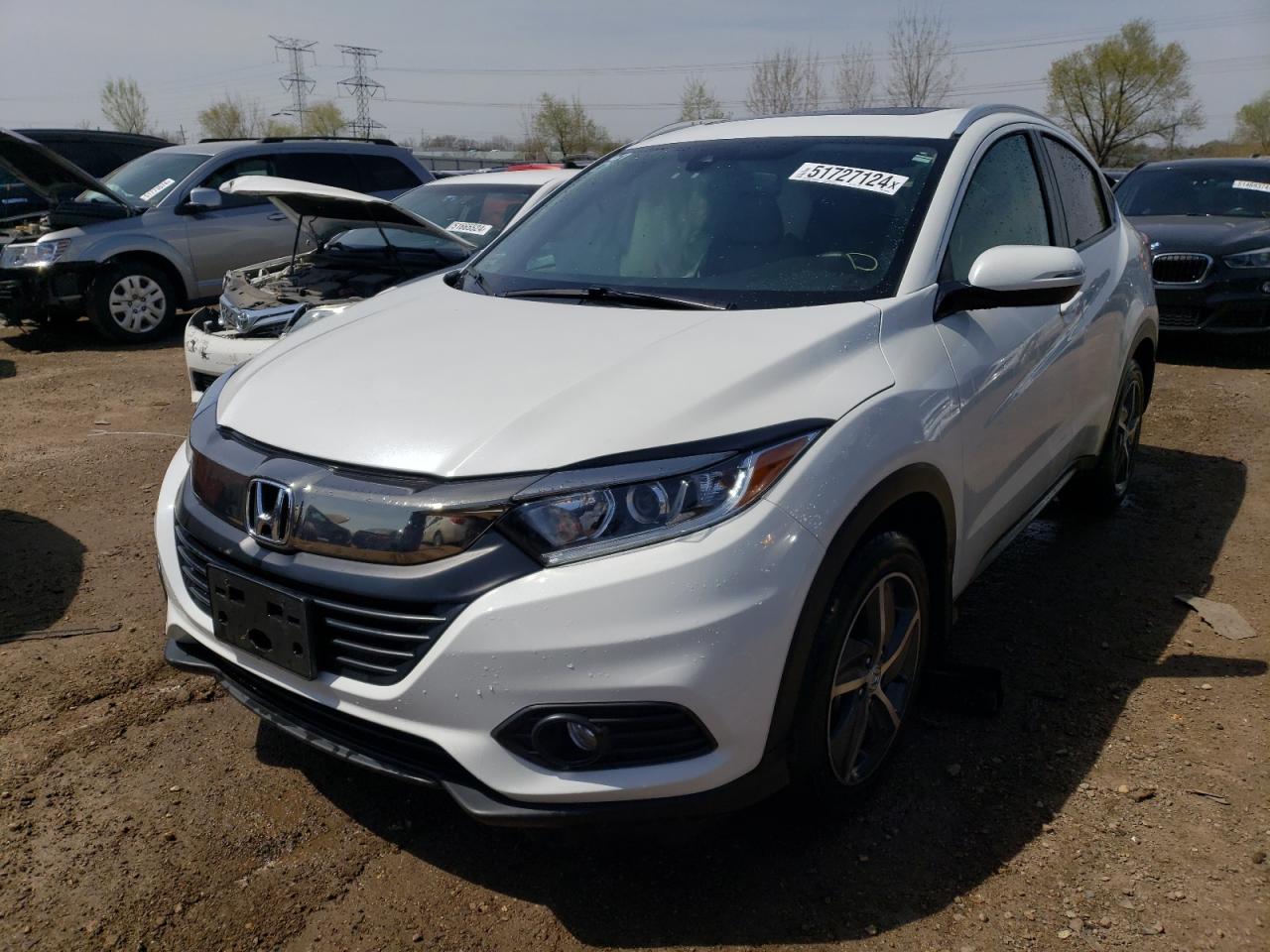 2021 Honda Hr-V Exl vin: 3CZRU6H72MM730134