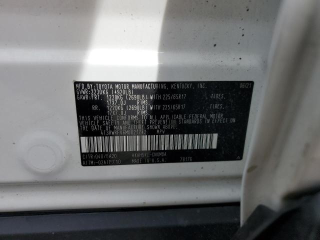 2021 Toyota Rav4 Xle VIN: 4T3RWRFV6MU021742 Lot: 48755104