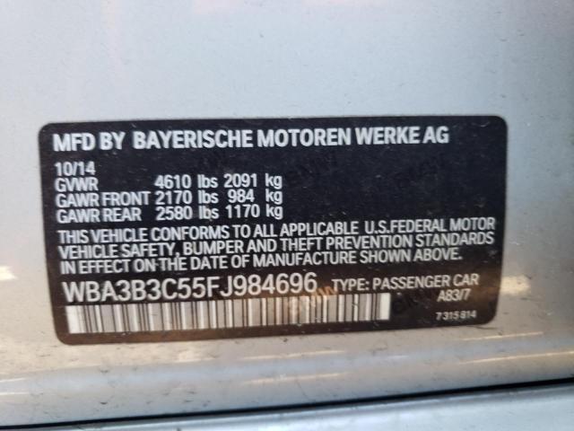 2015 BMW 328 XI WBA3B3C55FJ984696