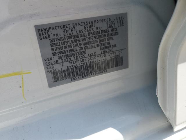 2023 NISSAN SENTRA SR - 3N1AB8DV0PY300093