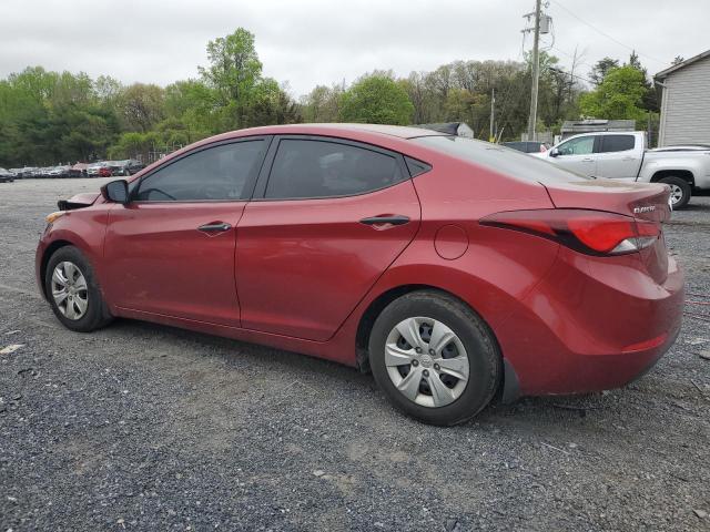 2016 Hyundai Elantra Se VIN: 5NPDH4AE8GH666483 Lot: 50851974