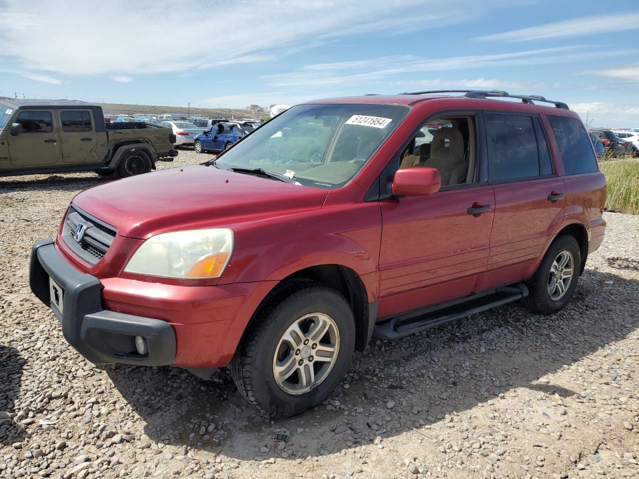 2HKYF18444H558764 2004 Honda Pilot Ex