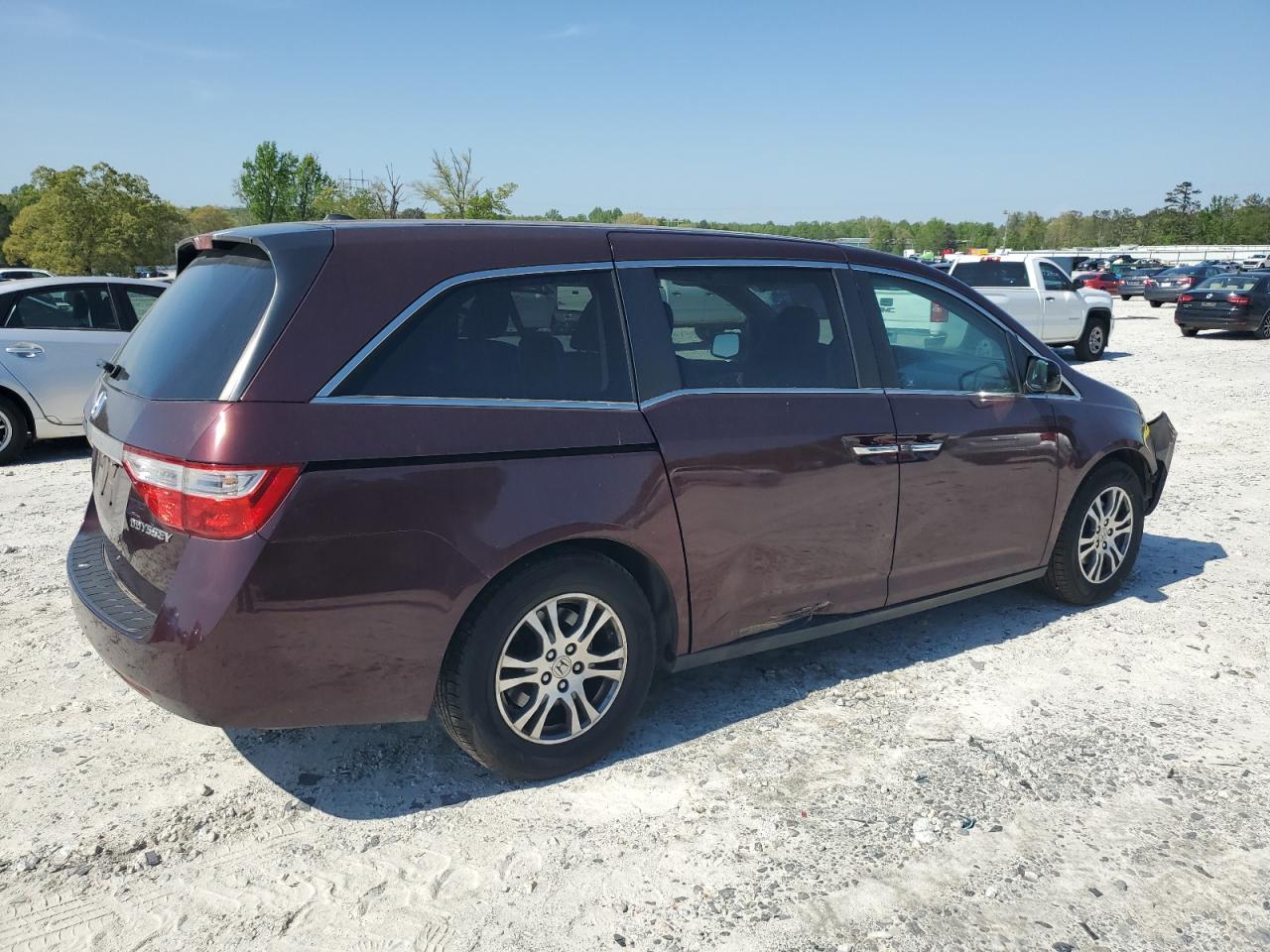 5FNRL5H67CB031594 2012 Honda Odyssey Exl