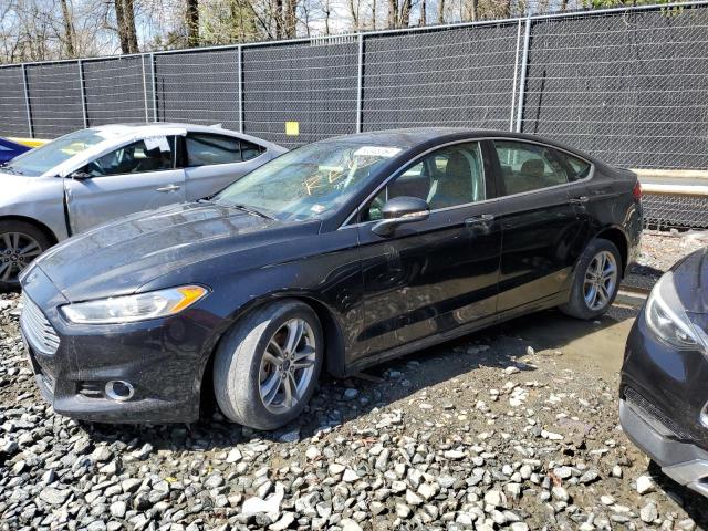 Lot #2475721145 2015 FORD FUSION TIT salvage car