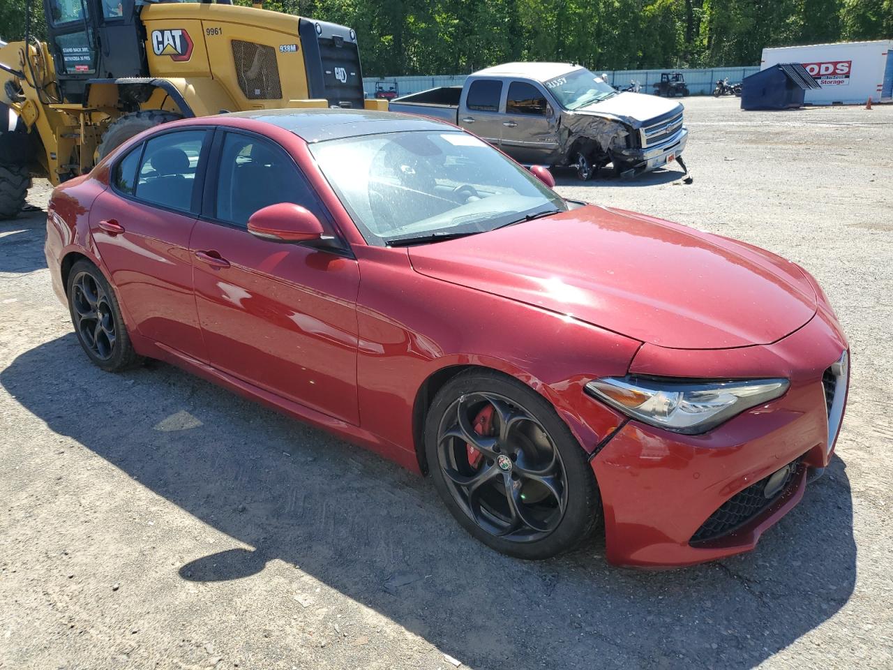 ZARFAECN8H7534741 2017 Alfa Romeo Giulia Ti