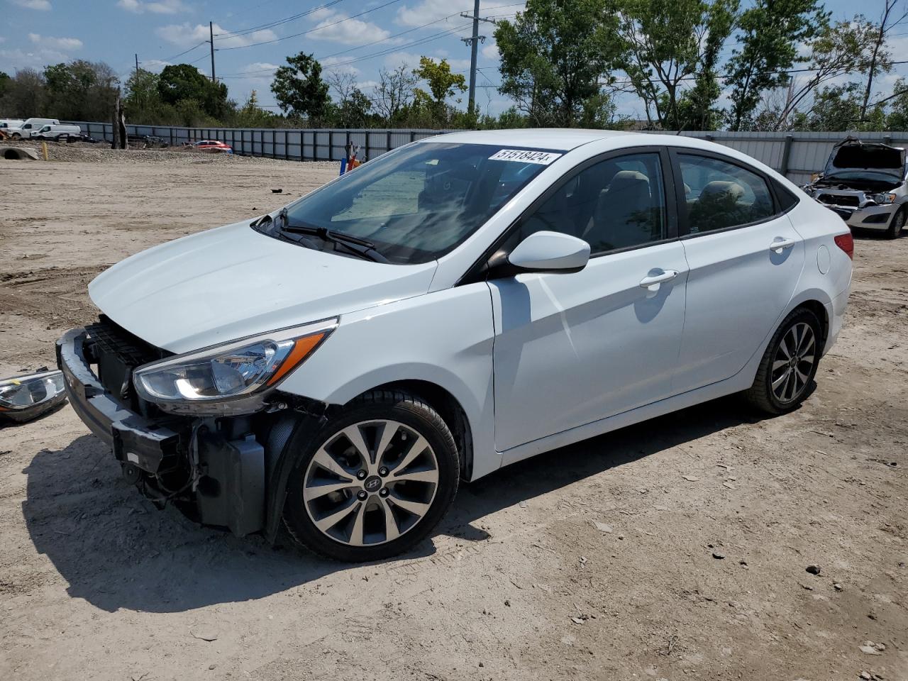 KMHCT4AEXHU283710 2017 Hyundai Accent Se