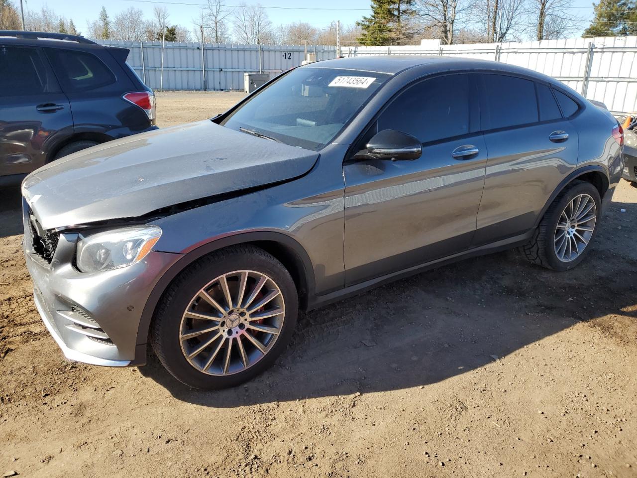 WDC0J6EB4KF497266 2019 Mercedes-Benz Glc Coupe 43 4Matic Amg