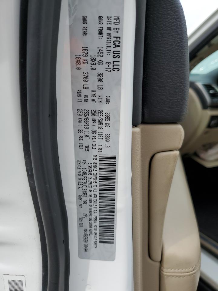 1C4RJFBT9JC164961 2018 Jeep Grand Cherokee Limited