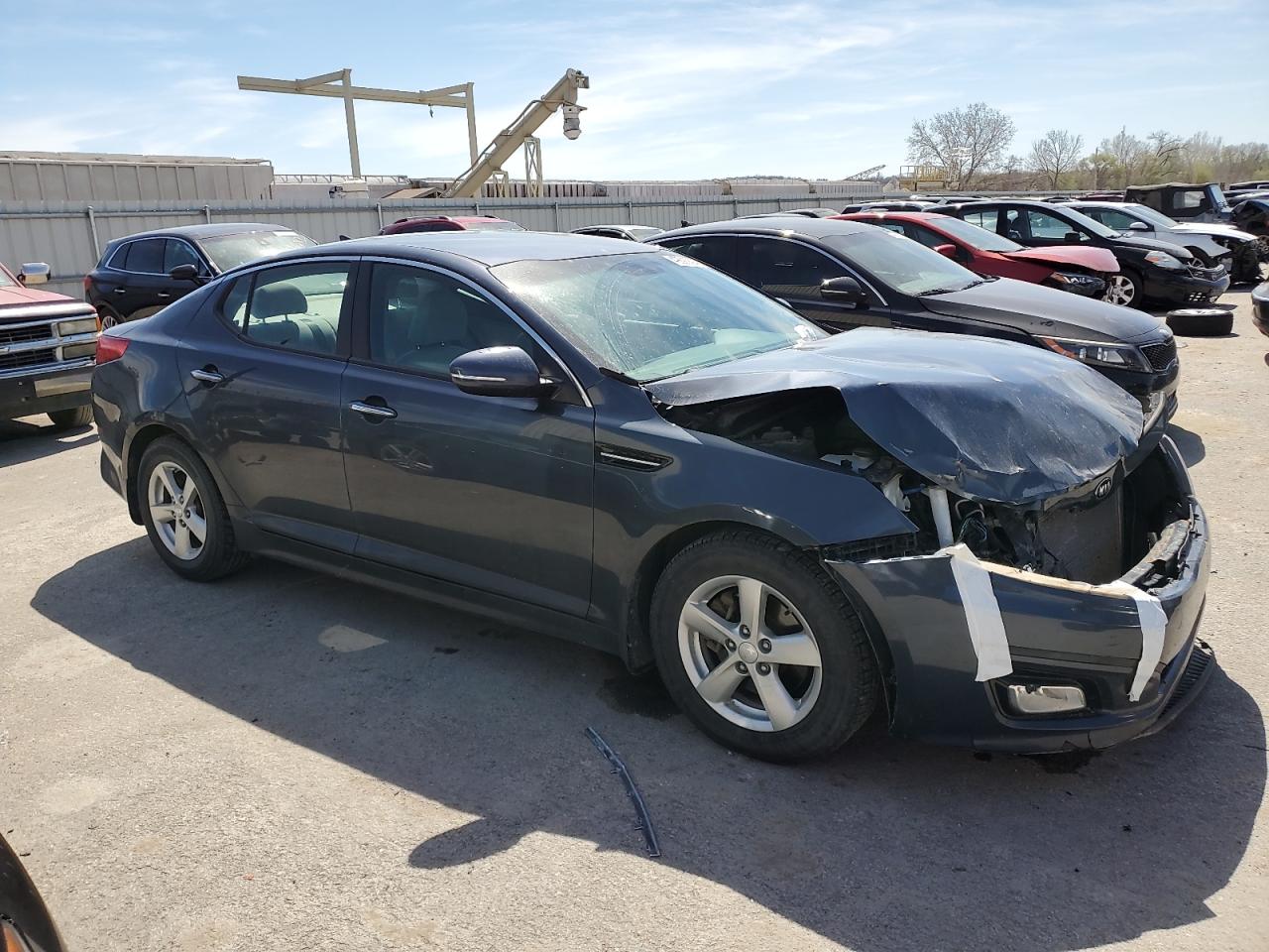 KNAGM4A77F5583133 2015 Kia Optima Lx