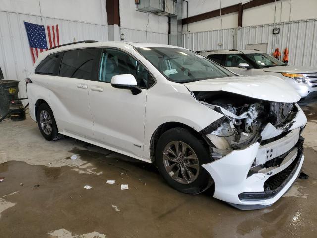 2021 Toyota Sienna Le VIN: 5TDBRKEC3MS009985 Lot: 52116494