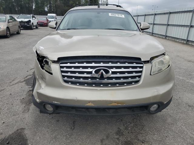 2005 Infiniti Fx35 VIN: JNRAS08W45X216293 Lot: 48627614