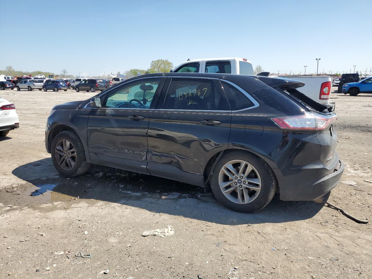 Lot #3024382550 2017 FORD EDGE SEL